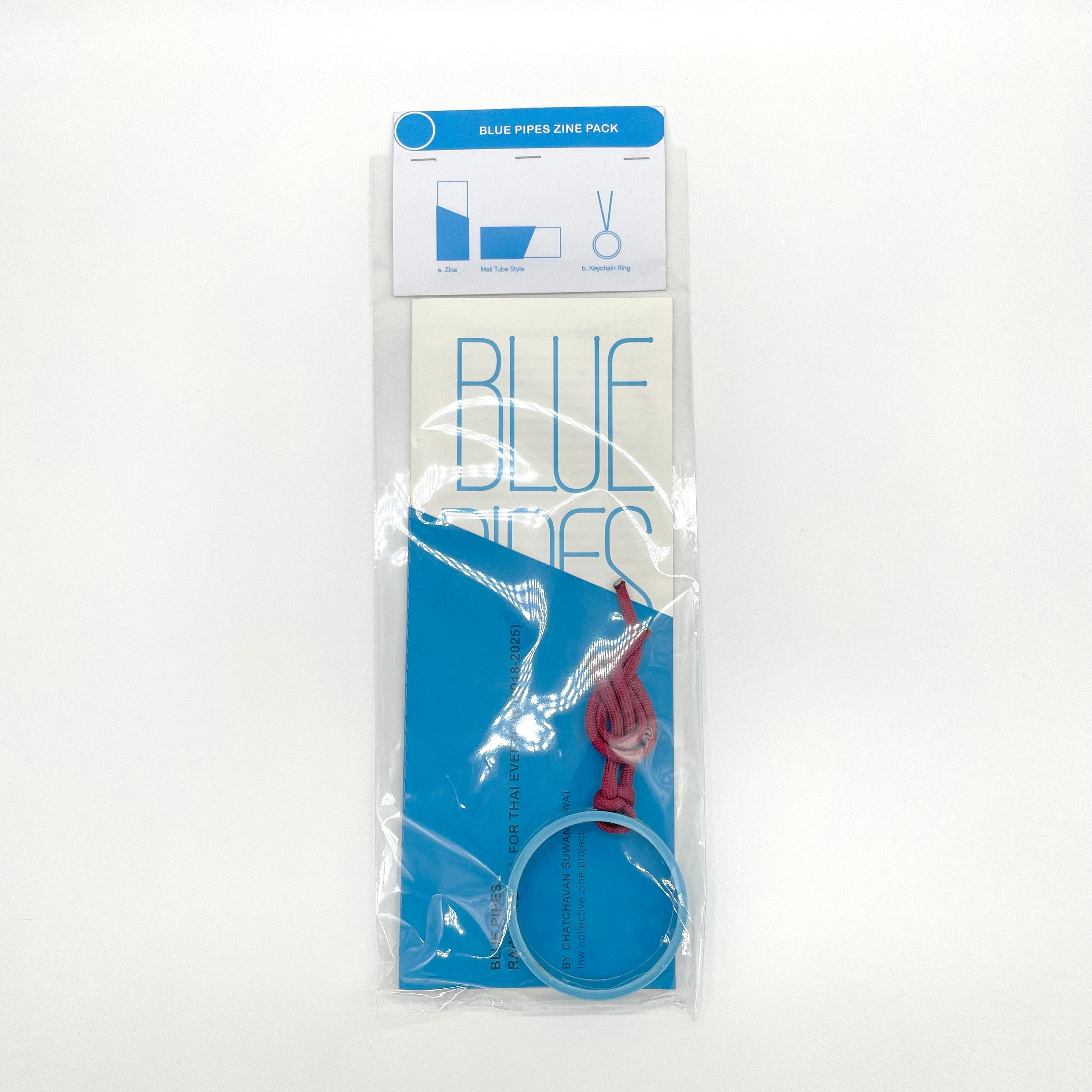 Blue Pipes - raw material for Thai everyday