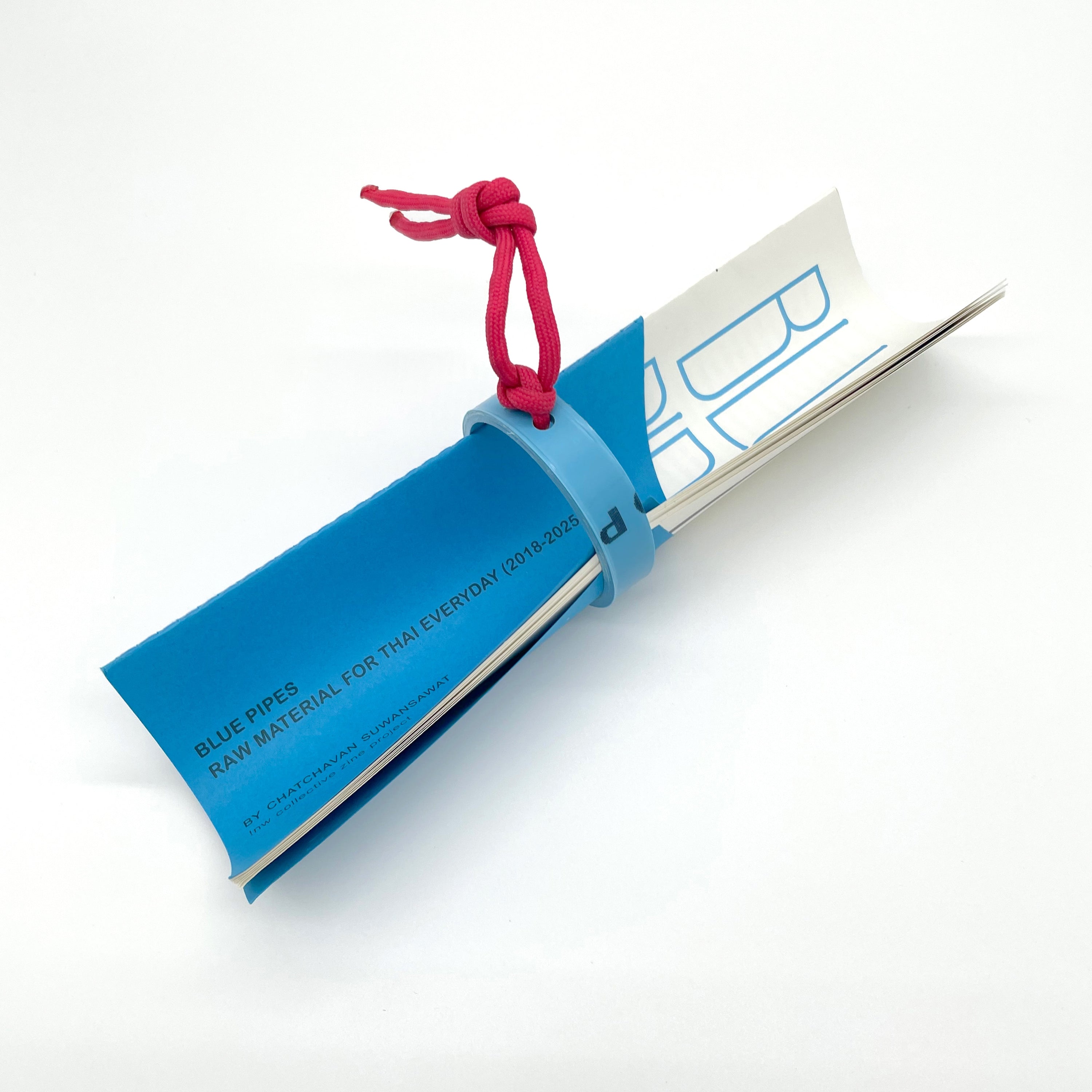 Blue Pipes - raw material for Thai everyday