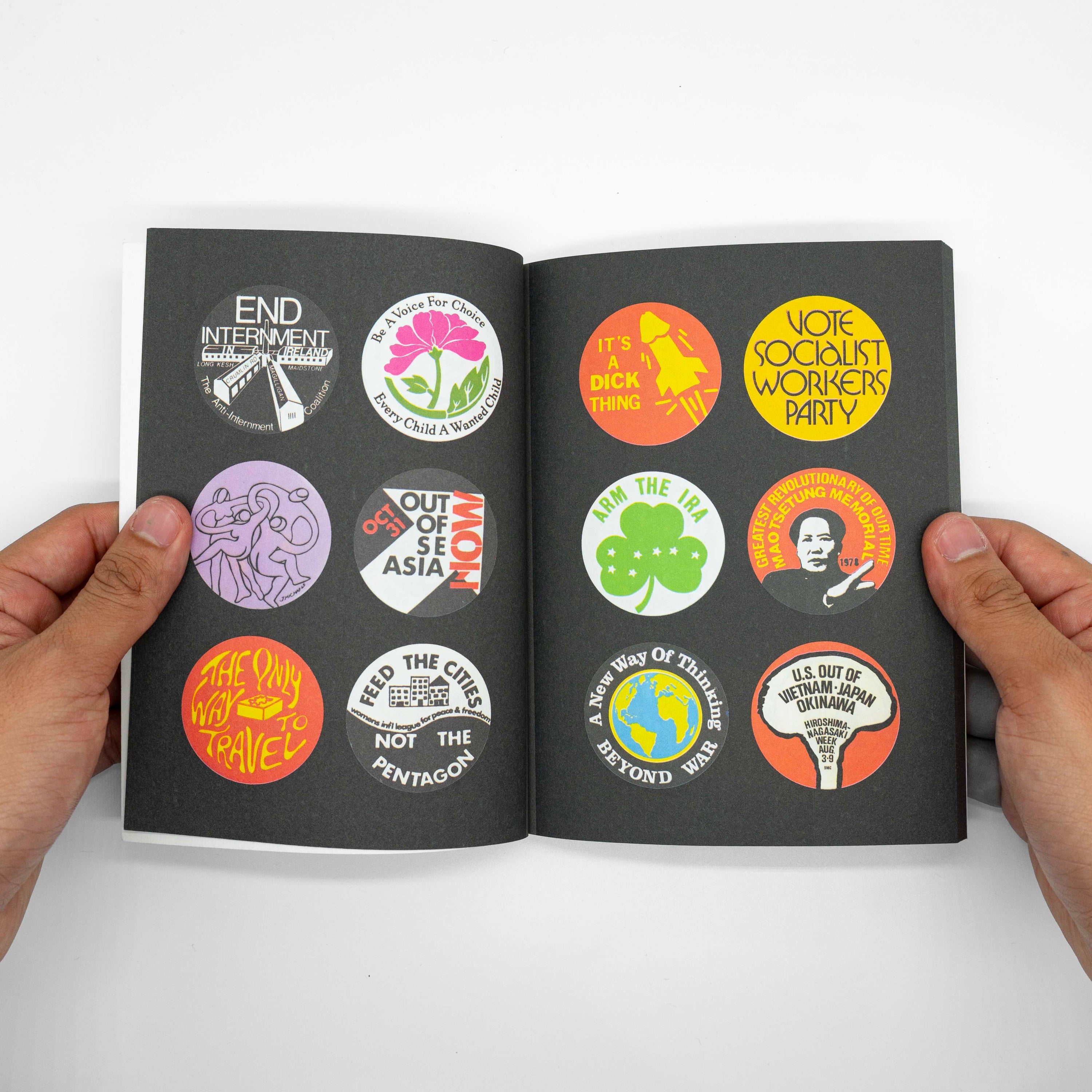 Political badges