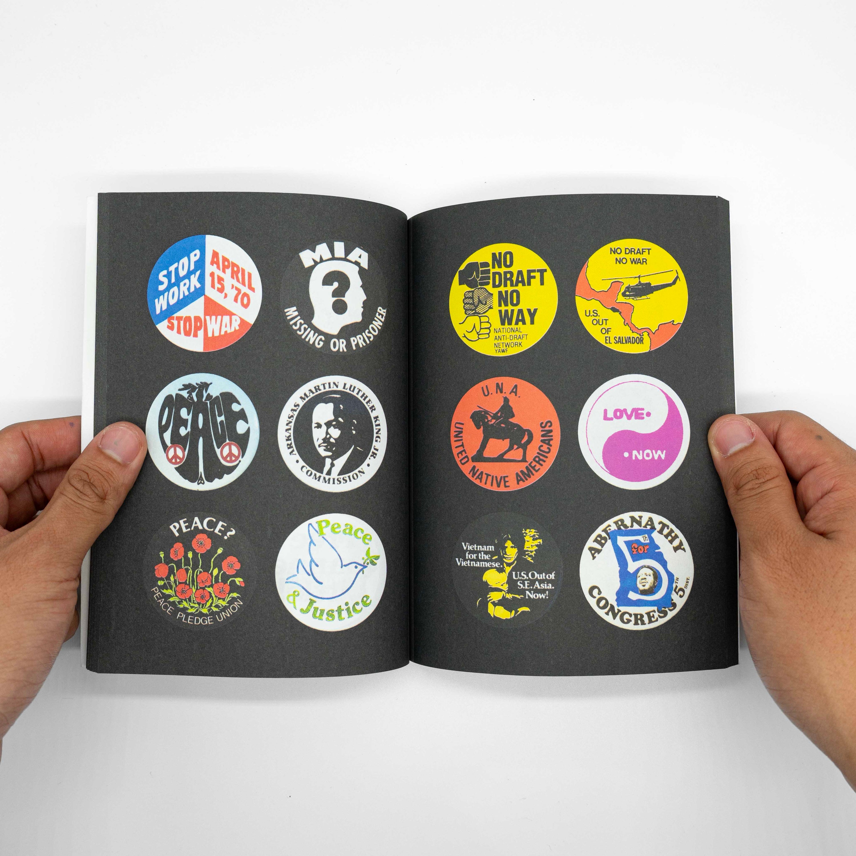 Political badges